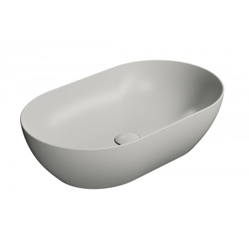 GSI Pura praustuvas dubuo 60x37 cm, spalva Cenere matt