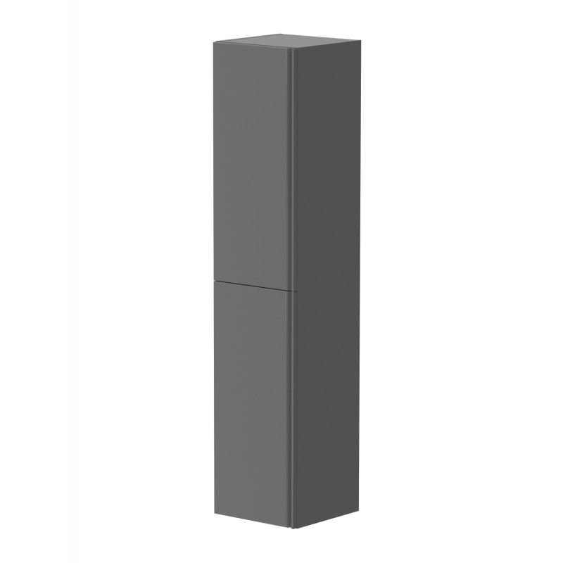 RB Cosmos ūkinė spintelė su 2 durelėmis, integruotos metalinės rankenos, matinė pilka, 35 cm, 2631205