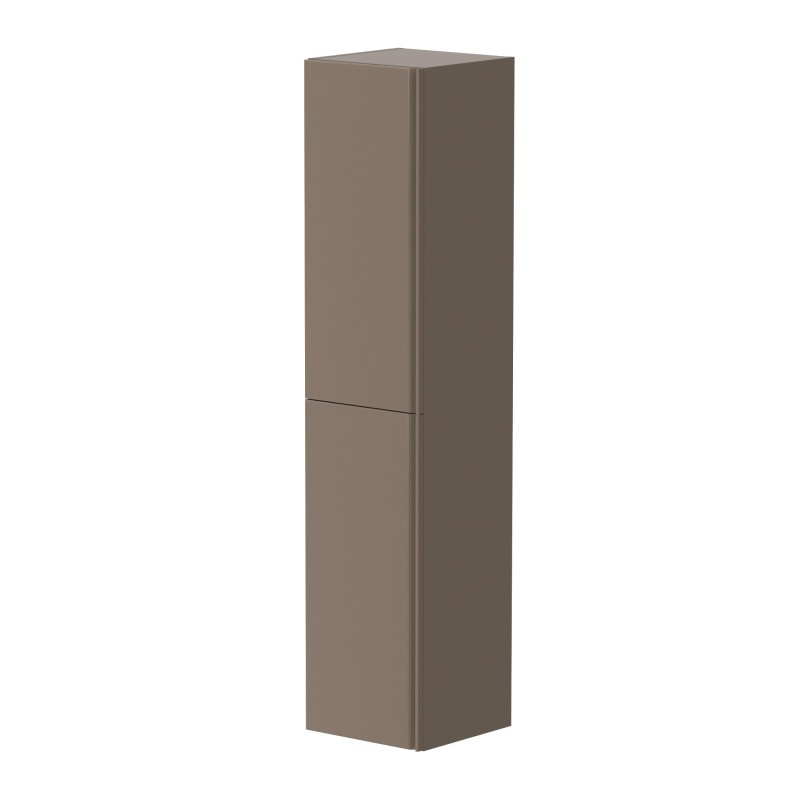 RB Cosmos ūkinė spintelė su 2 durelėmis, integruotos metalinės rankenos, kakavos spalva, 35 cm, 2631215