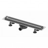 TECE linus dušo latako komplektas su dvipusėmis grotelėmis steel / plate 70 cm