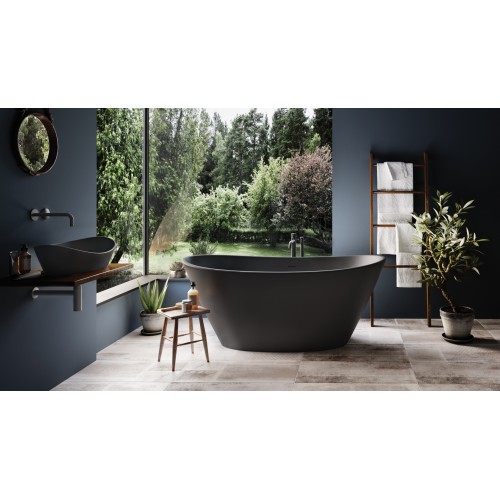 PAA Amore Graphite laisvai pastatoma vonia 160x85 cm