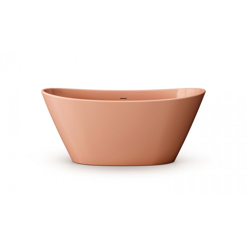 PAA Amore akmens masės laisvai statoma vonia 160x85 cm, spalva Glossy Clay