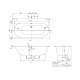 Villeroy & Boch Oberon vonia 190x90 cm su kojomis