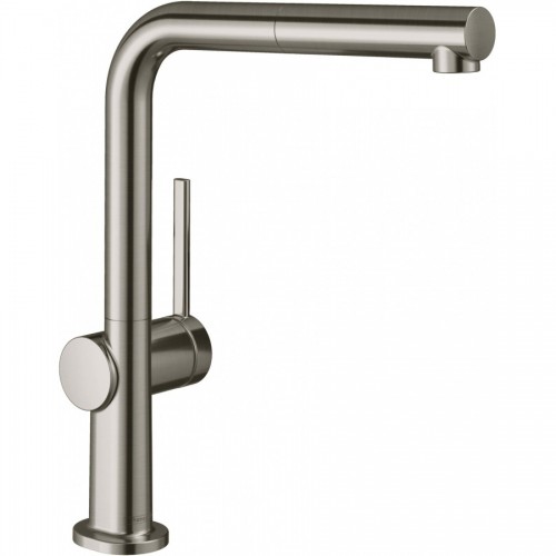 Hansgrohe Talis M54 maišytuvas plautuvei su ištraukiama žarna, 1jet, 72808800