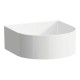 Laufen Sonar praustuvas 34x34 cm, baltas blizgus