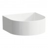 Laufen Sonar praustuvas 34x34 cm, baltas blizgus