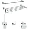 Vonios aksesuarų rinkinys Hansgrohe Logis Universal 5in1, chromas