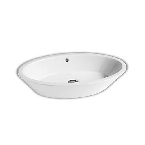 HATRIA HAPPY HOUR 22:00 pastatomas praustuvas dubuo 70x40 cm, baltas blizgus