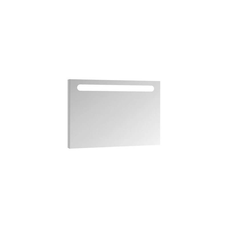 Veidrodis Ravak Chrome 60x55 cm su integruotu šviestuvu, rėmelis baltas