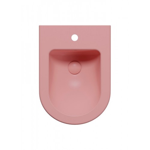 GSI Pura Compact pakabinama bidė, spalva Blush matt
