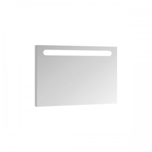 Veidrodis Ravak Chrome 80x55 cm su integruotu šviestuvu, rėmelis baltas