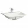 Laufen Pro S įleidžiamas praustuvas 56x44 cm, baltas blizgus