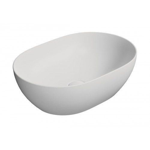 GSI Pura praustuvas dubuo 50x35 cm, baltas matinis