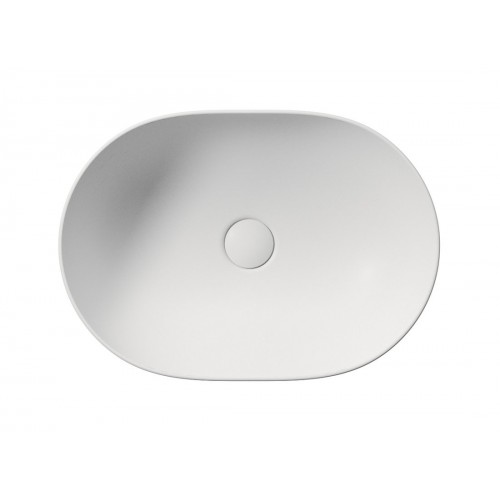 GSI Pura praustuvas dubuo 50x35 cm, baltas matinis