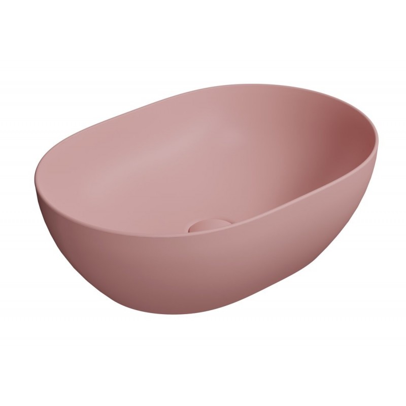 GSI Pura praustuvas dubuo 50x35 cm, spalva Blush matt