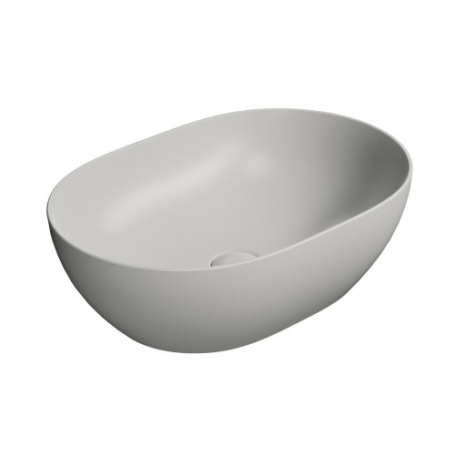 GSI Pura praustuvas dubuo 50x35 cm, spalva Cenere matt