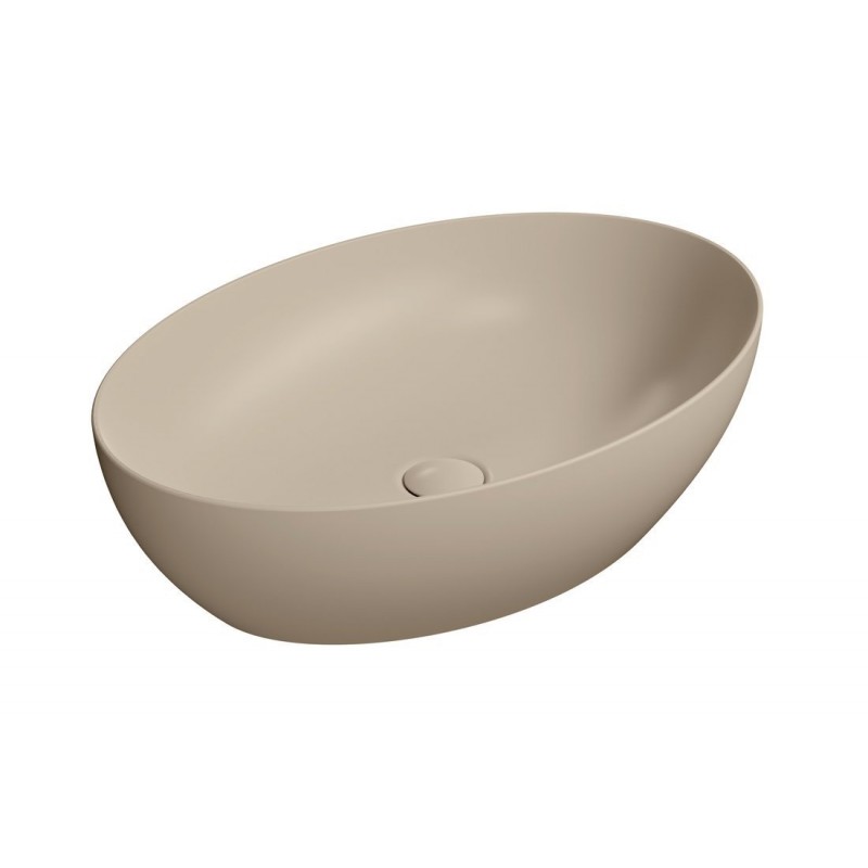 GSI Pura praustuvas dubuo 50x35 cm, spalva Creta matt