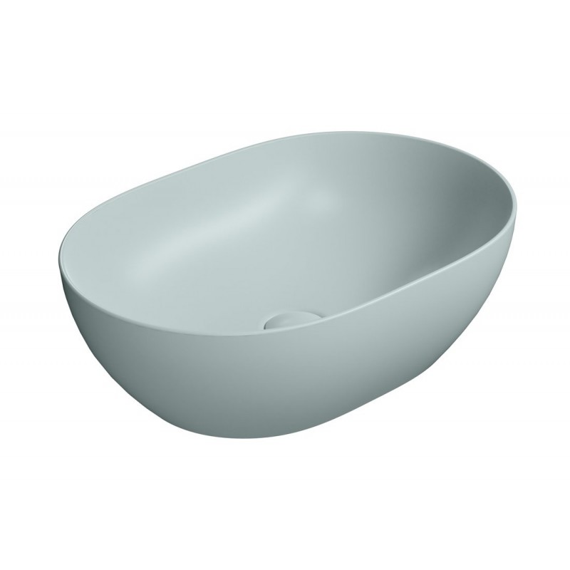 GSI Pura praustuvas dubuo 50x35 cm, spalva Ghiaccio matt