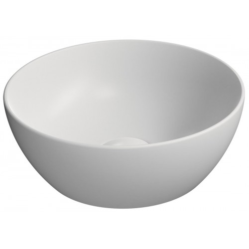 GSI Pura mažas praustuvas dubuo Ø 32 cm, baltas matinis