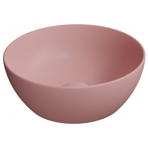 GSI Pura mažas praustuvas dubuo Ø 32 cm, spalva Blush matt