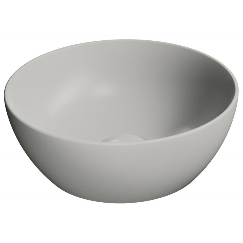 GSI Pura mažas praustuvas dubuo Ø 32 cm, spalva Cenere matt