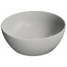 GSI Pura mažas praustuvas dubuo Ø 32 cm, spalva Cenere matt