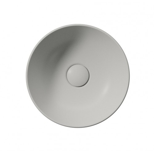 GSI Pura mažas praustuvas dubuo Ø 32 cm, spalva Cenere matt