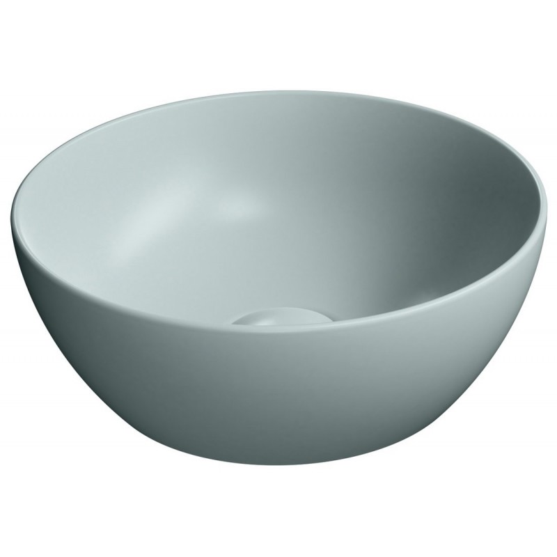 GSI Pura mažas praustuvas dubuo Ø 32 cm, spalva Ghiaccio matt