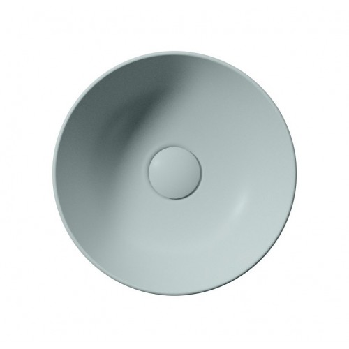 GSI Pura mažas praustuvas dubuo Ø 32 cm, spalva Ghiaccio matt
