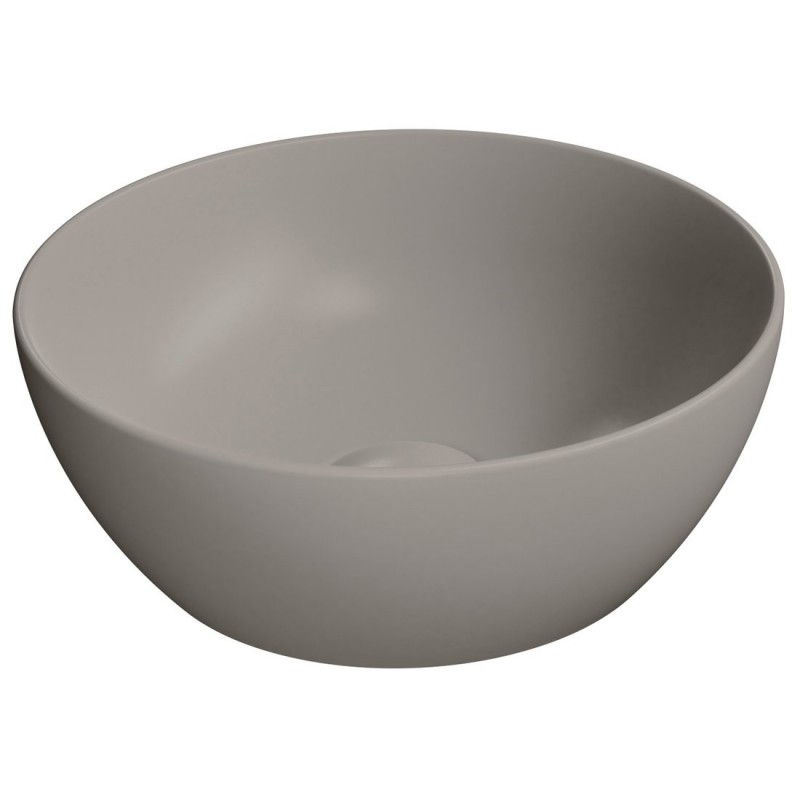 GSI Pura mažas praustuvas dubuo Ø 32 cm, spalva Tortora matt