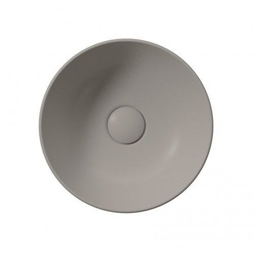 GSI Pura mažas praustuvas dubuo Ø 32 cm, spalva Tortora matt