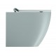 GSI Pura Swirlflush® pastatomas klozetas su plonu soft close dangčiu, Dual Glaze+ danga, spalva Ghiaccio matt