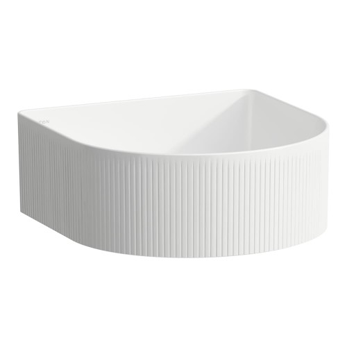 Laufen Sonar praustuvas su tekstūra 34x34 cm, baltas blizgus