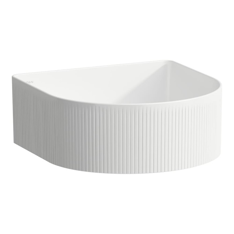Laufen Sonar praustuvas su tekstūra 34x34 cm, baltas blizgus