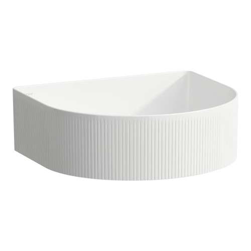 Laufen Sonar praustuvas-dubuo su tekstūra 41x37 cm, baltas blizgus