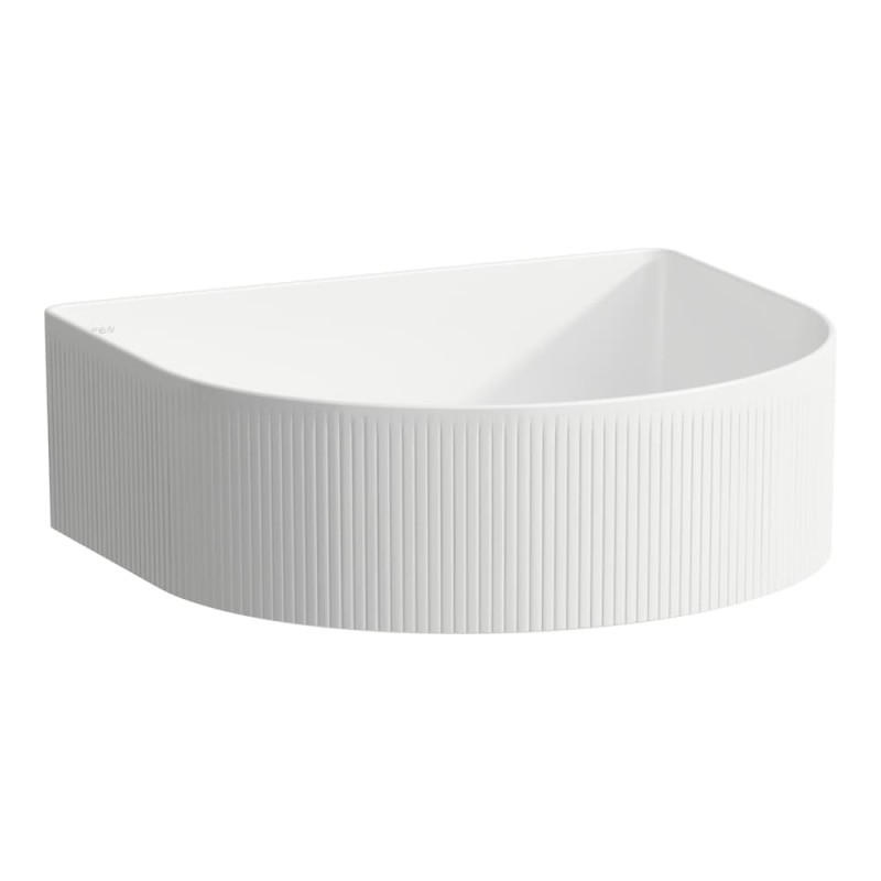 Laufen Sonar praustuvas-dubuo su tekstūra 41x37 cm, baltas blizgus