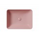 GSI Nubes stačiakampis praustuvas 50x38 cm, spalva Blush matt