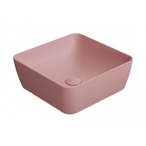 GSI Nubes praustuvas 38x38 cm, spalva Blush matt