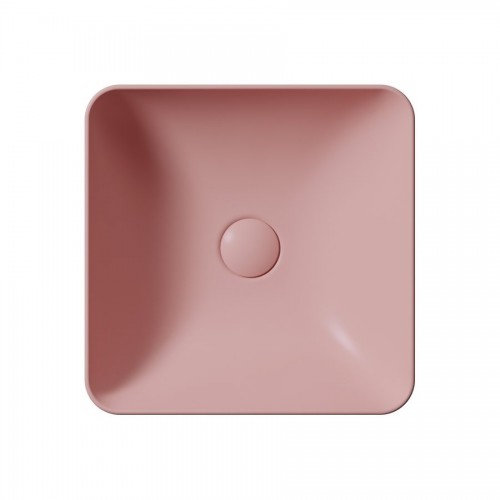 GSI Nubes praustuvas 38x38 cm, spalva Blush matt