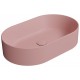 GSI Kube X praustuvas montuojamas ant stalviršio 60x37 cm, spalva Blush matt