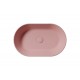 GSI Kube X praustuvas montuojamas ant stalviršio 60x37 cm, spalva Blush matt