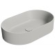GSI Kube X praustuvas montuojamas ant stalviršio 60x37 cm, spalva Cenere matt