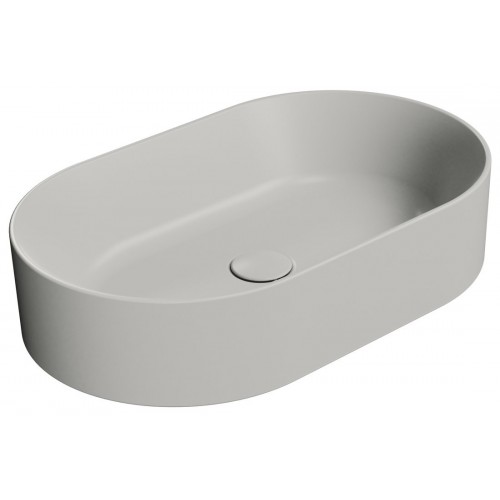 GSI Kube X praustuvas montuojamas ant stalviršio 60x37 cm, spalva Cenere matt