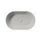 GSI Kube X praustuvas montuojamas ant stalviršio 60x37 cm, spalva Cenere matt