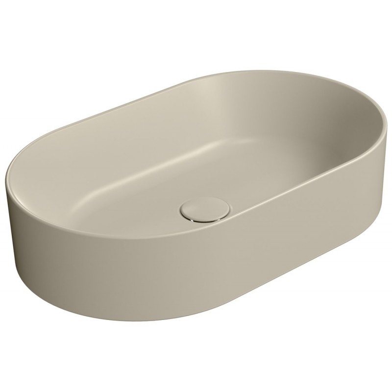 GSI Kube X praustuvas montuojamas ant stalviršio 60x37 cm, spalva Creta matt