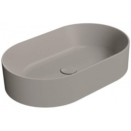 GSI Kube X praustuvas montuojamas ant stalviršio 60x37 cm, spalva Tortora matt
