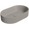 GSI Kube X praustuvas montuojamas ant stalviršio 60x37 cm, spalva Tortora matt