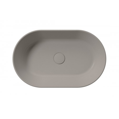 GSI Kube X praustuvas montuojamas ant stalviršio 60x37 cm, spalva Tortora matt