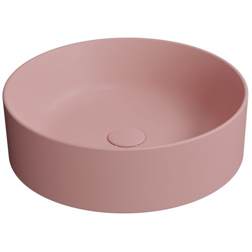 GSI Kube X apvalus praustuvas Ø 45 cm, spalva Blush matt