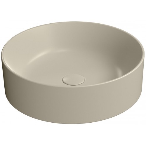 GSI Kube X apvalus praustuvas Ø 45 cm, spalva Creta matt